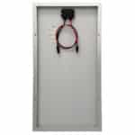 100W Curtech Monocrystalline Solar Panel Back
