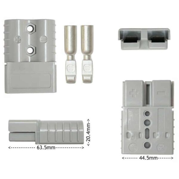 120 Amp Anderson Compatible Plug Size