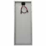 130W Curtech Monocrystalline PERC Solar Panel Back