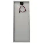 130W Curtech Monocrystalline PERC Solar Panel Back