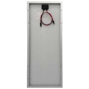 130W Curtech Monocrystalline PERC Solar Panel Back