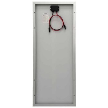 130W Curtech Monocrystalline PERC Solar Panel Back