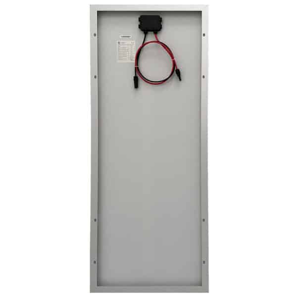 130W Curtech Monocrystalline PERC Solar Panel Back