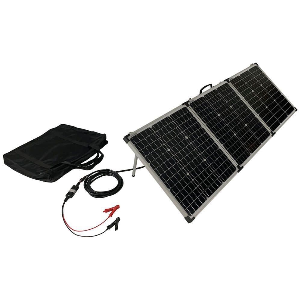 140W Monocrystalline TRI-FOLD Solar Panel Kit - Solar Camping Australia