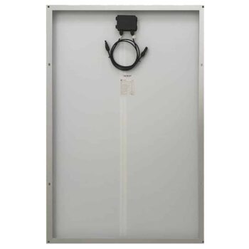 215W Curtech Monocrystalline Solar Panel Back