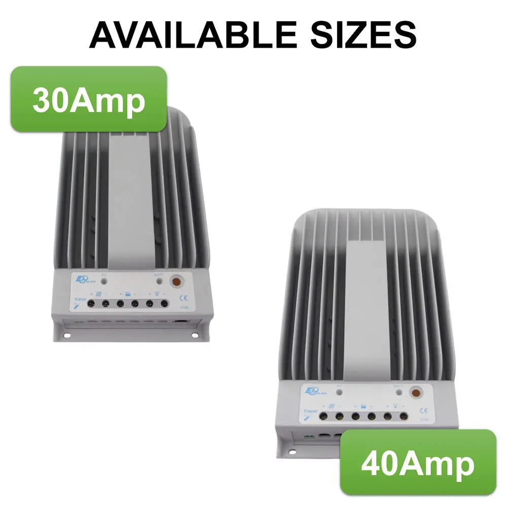 T3215BN-T4215BN TBN 12 Volt / 24 Volt MPPT Solar Charge Controllers