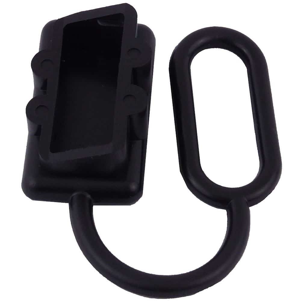 50 Amp Anderson Plug Compatible Dust Cover Black 50 Amp Anderson Plug Compatible Dust Cover Black