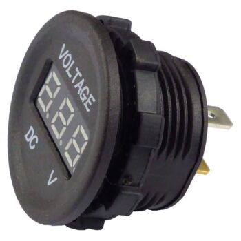 Flush Mount Volt Meter