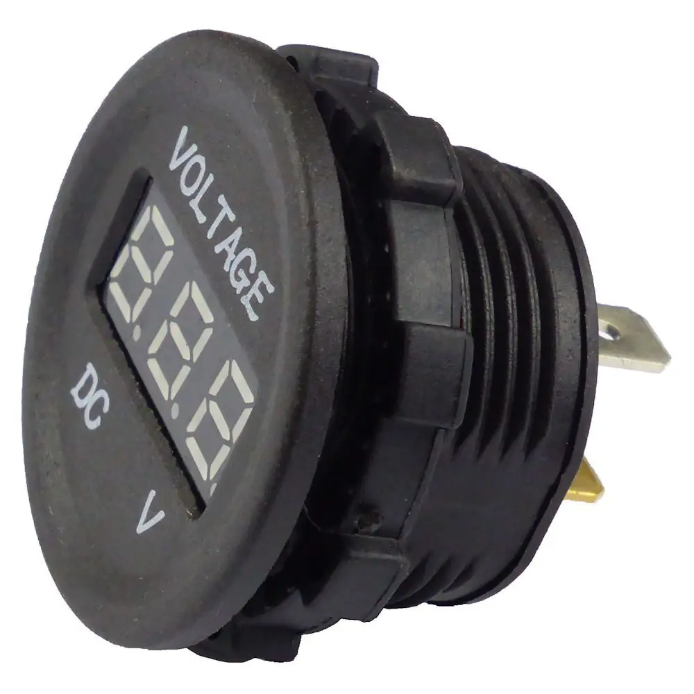 Flush Mount Volt Meter Flush Mount Volt Meter