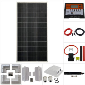 Single 100W PERC Solar Panel ABS Package with CT12-10A