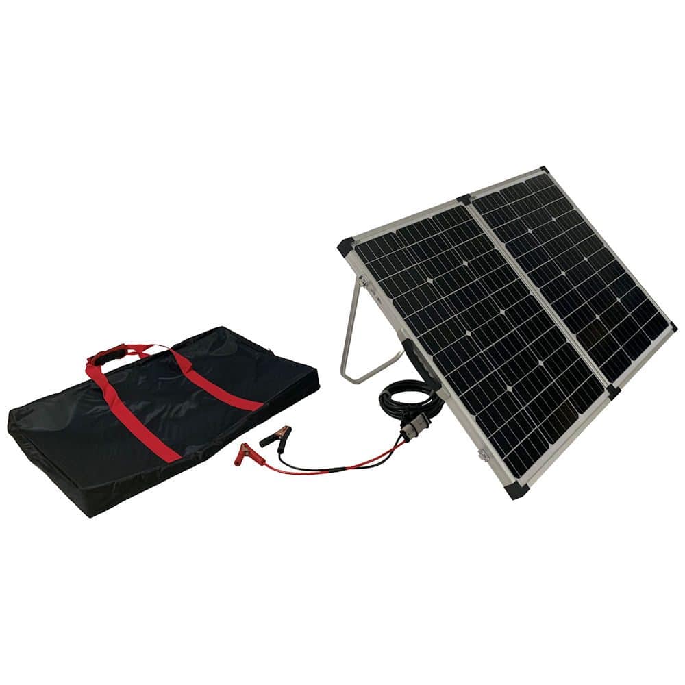 120W Monocrystalline Folding Solar Panel Kit - Solar Camping Australia