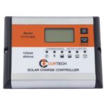 Curtech 40 Amp 12 Volt LCD Solar Charge Controller / Regulator