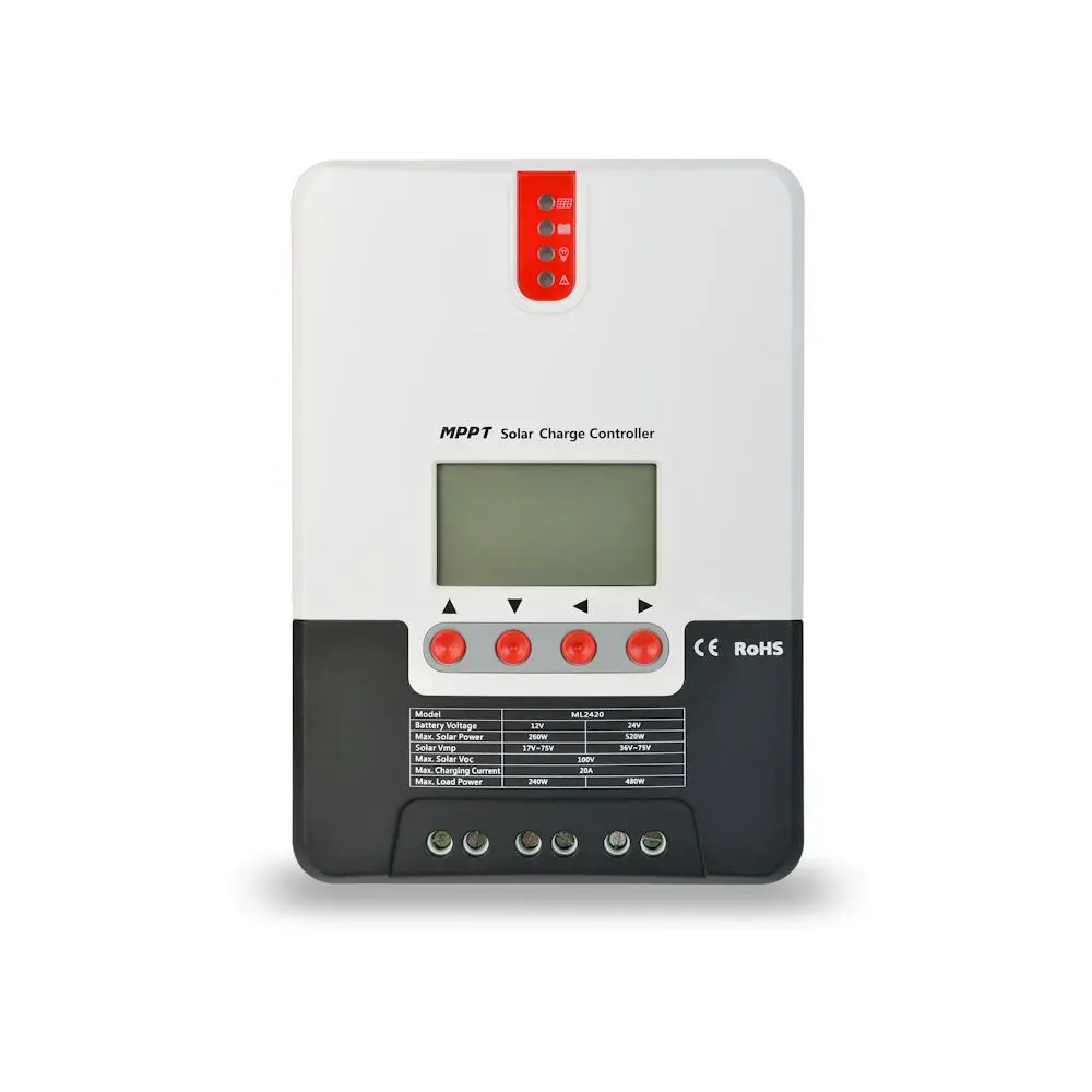 MLN 20 Amp 12 Volt / 24 Volt MPPT Solar Charge Controller MLN 20 Amp 12 Volt / 24 Volt MPPT Solar Charge Controller