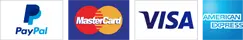 Paypal, Debit and Credit Cards Accepted