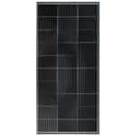 Curtech 180W Monocrystalline PERC Solar Panel with Black Frame