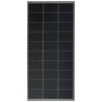 Curtech 180W Monocrystalline PERC Solar Panel with Black Frame