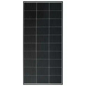 Curtech 180W Monocrystalline PERC Solar Panel with Black Frame