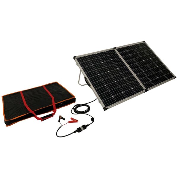 190W Monocrystalline Folding Solar Panel Kit - Solar Camping Australia