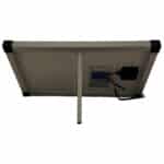 Curtech 35W Monocrystalline Solar Panel Kit Back