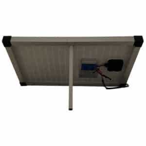 Curtech 35W Monocrystalline Solar Panel Kit Back