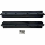 Black ABS Long Mounting Bracket (Set of 2)