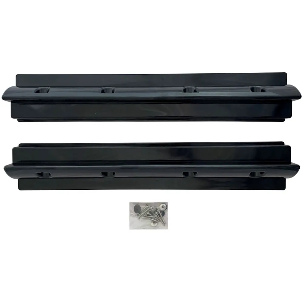 Black ABS Long Mounting Bracket (Set of 2) Black ABS Long Mounting Bracket (Set of 2)