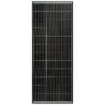 130W Curtech Monocrystalline Solar Panel with Black Frame