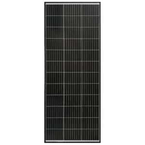 130W Curtech Monocrystalline Solar Panel with Black Frame