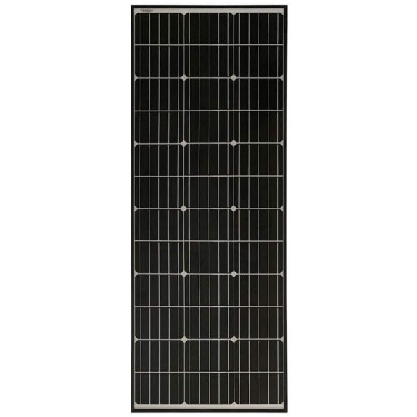130W Curtech Monocrystalline Solar Panel with Black Frame