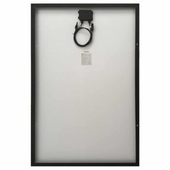 215W Curtech Monocrystalline Solar Panel with Black Frame Back