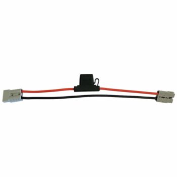 Anderson Style Plug to Anderson Style Plug with Inline Fuse Lead