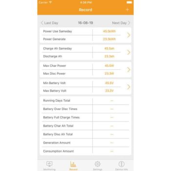 MLN Bluetooth Solar App
