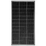 100W Curtech Monocrystalline Solar Panel with Black Frame