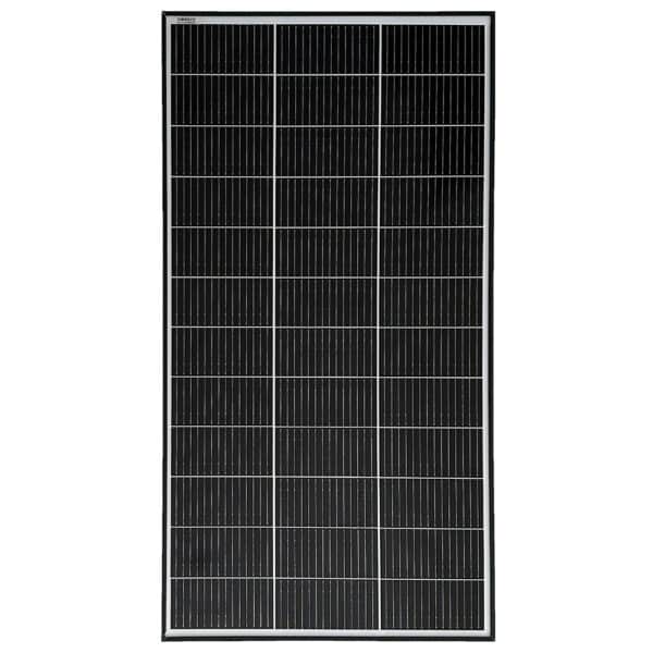 100W Curtech Monocrystalline Solar Panel with Black Frame