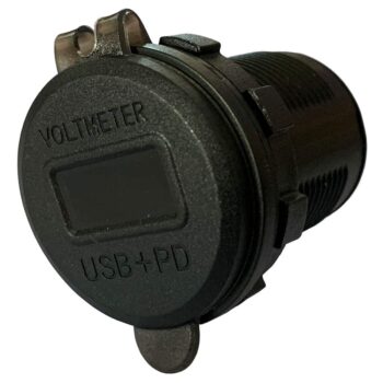 USB Voltmeter Combo Switched Closed
