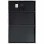 Curtech 200W Lightweight Aluminium Framed Solar Panel Back