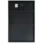 Curtech 200W Lightweight Aluminium Framed Solar Panel Back