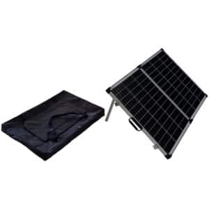 120W Monocrystalline Folding Solar Panel Kit