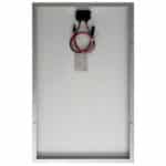 Curtech 150W Monocrystalline Solar Panel Back