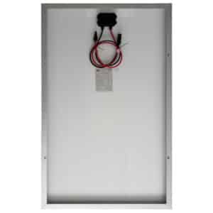 Curtech 150W Monocrystalline Solar Panel Back
