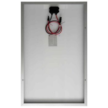 Curtech 150W Monocrystalline Solar Panel Back