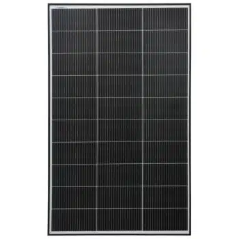 Curtech 150W Monocrystalline Solar Panel with Black Frame