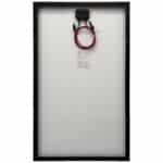 Curtech 150W Monocrystalline Solar Panel with Black Frame Back